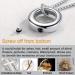 U7 Women's Cremation Urn Necklace - Celtic Knot Dog Feet & Wings Designs - Stainless Steel Cylinder Pendant for Ashes - Unique Burial Jewelry - Buy Online on SooperMarket.com