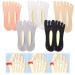 LSNTUU Orthoes Bunion Relief Socks for Women Orthopedic Toe Compression Sock Orthopedic Bunion Corrector Socks (multi 5pair)