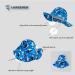 LANGZHEN Beach Sun Protection Hat for Baby Girls - Adjustable Toddler Kids Hat with Wide Brim & Chin Strap, Black Shark-Blue, 1-2 Years - Buy Online on SooperMarket.com