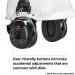 3M Peltor ProTac III Hearing Protection Headset - Helmet Version Black - One Size | International Shipping Available - Buy Online on SooperMarket.com