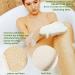ATTEASAY Exfoliating Loofah Back Scrubber - 5 Pack | Eco-Friendly Biodegradable Body Scrubber Set for Women and Men - Buy Online on SooperMarket.com