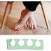 Gel Toe Separator 4PCS for Nail Varnish, Green & Translucent Toe Dividers/Spacers - Nail Art Pedicure Manicure Accessories - Buy Online on SooperMarket.com