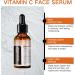 Vitamin C Facial Serum Vitamin C Serum for Face Brightening Serum Face Moisturiser Vitamin C Face Serum for Women Face Care for Reduce Dark Spot Hydrate & Plump Skin Anti Aging & Anti Wrinkle - Buy Online on SooperMarket.com