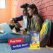 Twins Snacks Baked Puffs - Crunchy and Flavorful Snack Bites for Every Occasion - On-the-go Munchies - Anytime & Anywhere Eat - Enjoy at Home School Work (Pack of 3 Flips (Extra Cheesy)) Flips (Extra Cheesy) 100.00 g (Pack of 3) - Buy Online on SooperMarket.com