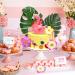Mity Rain 7pcs Flamingo Cake Toppers - Hawaiian Luau Cake Decorations - Buy Online on SooperMarket.com
