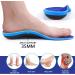 TOPSOLE Orthotic Insoles - Plantar Fasciitis Arch Support for Men and Women - UK-7-26cm Blue Color - Buy Online on SooperMarket.com