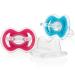 Nuby 2-Pack Gum-eez Pacifier Teethers - One Size, Colors May Vary - Buy Online on SooperMarket.com