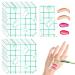100pcs Makeup Hand Palette - Waterproof PU Film Self-Adhesive Disposable Mixing Palette for Flawless Application - Buy Online on SooperMarket.com
