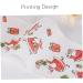 2 Rolls Christmas Toilet Paper Santa Claus Printed Christmas Toilet Roll Funny Merry Xmas Toilet Paper Bulk for Bathroom Decor Stocking Stuffers Party Favors - Buy Online on SooperMarket.com