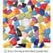 Youway Style 454g Ceramic Mosaic Tiles for Crafts - Bulk Broken Tiles for Mosaic Kits - 1lb Mosaic Craft Supplies - Multicolor - Buy Online on SooperMarket.com