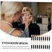 Beavorty 20pcs Makeup Professional Double- End Eyeshadow Makeup Eyeshadow Brush Set Miss M As Shown - Buy Online on SooperMarket.com