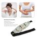 Smoke-Free Moxibustion Pocket - Portable Moxa Cone Cover for Waist Belly & Shoulder Treatment | Eco-Friendly Green Fabric - Buy Online on SooperMarket.com