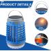 Electric Mosquito Killer Lamp Mosquito Zapper Mosquito Lamp Electric Fly Killer Mosquito Trap Illumination Waterproof Portable(Color:Blue) - Buy Online on SooperMarket.com
