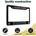 Golden State Warriors License Plate Frame - Black, 12.25 x 6.25 - Ideal Gift for Sports Fans - Slim Design - Buy Online on SooperMarket.com