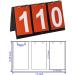 Bluecell Portable Table Top Scoreboards - Set of 2 for Volleyball, Basketball, Table Tennis - Buy Online on SooperMarket.com