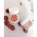 100% Natural Lip Balm and Lip Scrub Duo - Intensive Lip Care Therapy for Dry and Chapped Lips - Made with Cranberry Butter - 100% Vegan