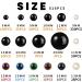 816 Pcs Colorful Safety Eyes for Amigurumi - Plastic, 6-30mm, with Washers - Ideal for Crochet, Stuffed Animals, Teddy Bears - Buy Online on SooperMarket.com
