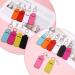 Sliverdew 8 Pcs Chapstick Holder Key Chain - Lip Balm Sleeve Pouch & Lipstick Keychain for Women - Ideal Travel Accessories - Buy Online on SooperMarket.com