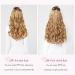 REECHO Invisible Wire Hair Extensions | Curly Wavy Secret Hairpiece 20 Inch - Light Blonde - Buy Online on SooperMarket.com