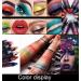 Go Ho 2PCS Purple Eyeshadow Sticks - Ultra Pigmented Shimmer Eye Black - Long Lasting Makeup Pen - Bright Purple & Deep Purple Shades - Buy Online on SooperMarket.com