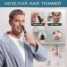 Pub Hair Cutter for Men & Women | Waterproof Electric Body Razor with LED Display | Nasal & Ear Hair Trimmer | 2-Piece Black Personal Grooming Kit - Buy Online on SooperMarket.com