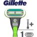 Buy Gillette Body Razor for Men | 3-Layer Blade + 1 Extra Blade | International Shipping Available - Buy Online on SooperMarket.com