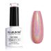RARJSM Holographic Nail Polish with Mermaid Unicorn Effect Glitter Gel Polish RAR73 Suitable for Spring Summer Rose Gold
