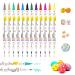 Edible Food Colouring Pens 12Pcs Dual Sided Food Grade Icing Pens and Edible Markers with Fine&Thick Tip Edible Food Pens Gourmet Writers for Cakes Cookies Fondant Frosting Easter Eggs Desserts Decor