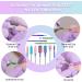 HEYMKGO Nail Drill Bits Set - 11pcs Electric Kit for Salon Acrylic Gel Manicure Pedicure Tools - Buy Online on SooperMarket.com