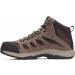 Columbia Men's Crestwood Mid Waterproof Hiking Shoe 9.5 - Cordovan/Squash - Buy Online on SooperMarket.com