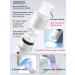 Portable Mini UV Nail Light & Stamper Kit - Cordless LED Gel Polish Dryer with Foldable Stand for Home & Salon DIY Manicure - Buy Online on SooperMarket.com
