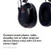 3M Peltor ProTac III Slim Hearing Protection Headset - Helmet Version - Black | Enhance Safety & Comfort - Buy Online on SooperMarket.com