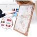 Nail Art Showing Holder Acrylic Nail Art Display Holder Nail Art Color Chart Display Board Stand Nail Tip Gel Polish Color Display Card Frame - Buy Online on SooperMarket.com