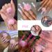 12 PCS 3D Magnetic Fluff Balls Nail Charms - Colorful Pom Pom Nail Art Supplies for Acrylic Nails - Buy Online on SooperMarket.com