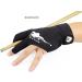 Quick-Dry Pool Glove for Snooker Cue Shooters - Left/Right Hand - Black (Small/Medium) - Buy Online on SooperMarket.com
