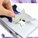 100pcs Reusable Sticky Nail Forms for Builder Gel & Acrylic Nails - Self-Adhesive Sturdy Nail Extension Molds | NTF050 - Buy Online on SooperMarket.com