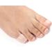 ROSENICE Gel Toe Protector Corn Separator for Little Toe 5 Pairs (White Open) - Buy Online on SooperMarket.com