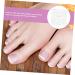 Gogogmee 20 Sheets Nail Stickers for Nail Art False Toenails for Big Toe Nail Adhesive Tabs Nail Glue Tabs Press on Sticky Tabs Sticky Nail Tabs Glue on Nails Medium Length Nail Sticky Tabs - Buy Online on SooperMarket.com