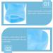Beaupretty Heel Protection Moisturizing Socks - Spa Gel Heel Sockets & Moisture Gel Socks for Women with Nuis Blue Elevator Insoles - Buy Online on SooperMarket.com