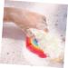 PLAFOPE 1pc Rainbow Bath Ball Body Scrub Sponge Bath Sponges for Cleaning Supply Tub for Newborn Mesh Shower Ball Body Wash Bath Rinser Soft Bath Sponges Wash Puff - Buy Online on SooperMarket.com