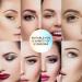 Medium Brown Eyebrow Stamp Kit | Waterproof Powder Template for Quick Makeup Application - Buy Online on SooperMarket.com