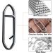 Dr.Fish Stainless Steel Fishing Power Clips - 25LB Micro Quick Snap Connectors 20 Pack - Buy Online on SooperMarket.com