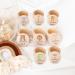 Wondering - milk tooth jar personalized made of wood with child -friendly UV printing - tooth box milk teeth as a reminder of the first teeth (lion)