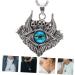 EXCEART Devil Eye Necklace Skull Necklace Ladies Men's Evil Eye Clavicle Chain Steampunk Necklace Women Clavicle Pendant Necklace Decor Stainless Steel Neck Chain Metal Man - Buy Online on SooperMarket.com