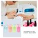 Beaupretty Nail Stamp Pressure Plate Set - 4 Silicone Nail Art Stamps & Tools for Manicure - Glow-in-the-Dark Pebble Gel Accessories - Buy Online on SooperMarket.com