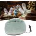 Buy Electrically Heated Foot Warmers for Men & Women - USB Washable Winter Comfort | Cold Feet Solution (30x26cm Black & Green) - Buy Online on SooperMarket.com