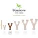 Benebone Wishbone Real Peanuts Small - Durable Dog Chew Toy for Aggressive Chewers | International Shipping Available - Buy Online on SooperMarket.com