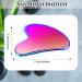 Nuanchu Rainbow Stainless Steel Gua Sha Tool - Facial Massage for Tightening Skin Body Eyes & Neck - Travel Pouch Included - Perfect Skin Care Gift - Buy Online on SooperMarket.com