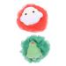 2pcs Bath Ball Shower Puff Bath Sponges for Girl Exfoliating Body Sponge Bath Sponge Swirl Shower Sponge Bubbles Soft Bathing Accessories Shower Loofah Xmas Stuffing Cotton 1 Count (Pack of 1)