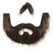 Gogogmee 1 Set Beard Dress up Grey Santa Claus Beard Cosplay Carnival Beard False Facial